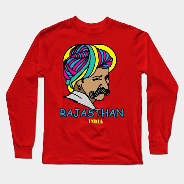 Rajasthan Long Sleeve T-Shirt by Pradeeshk